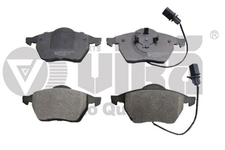 Колодки тормозные передние с датчиком Audi A4 (03-09),A6 (05-08) VIKA 66981106301