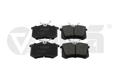 Колодки гальмівні задні Skoda Fabia (07-10,11-),Octavia (04-13),Rapid (14-)/VW Golf (04-13),Polo (02-)/Audi A3 (04-13) VIKA 66981404901