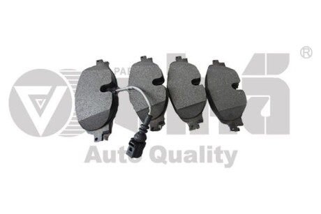 Колодки тормозные передние с датчиком износа Skoda Octavia (13-)/VW Golf (13-)14/Audi A3 (13-)15/Seat Leon (13-16) VIKA 66981408601