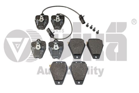 Колодки тормозные передние с датчиком износа Audi A6 (98-01) VIKA 66981691501