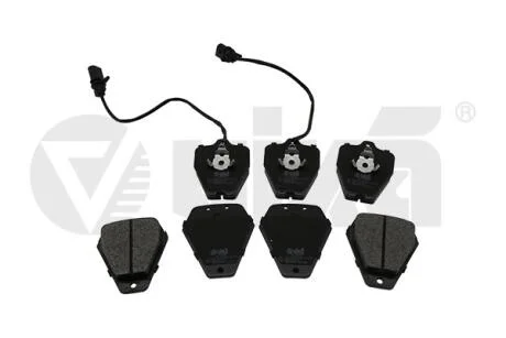 Колодки тормозные передние с датчиком износа Audi A6 (98-01)  VIKA 66981691501
