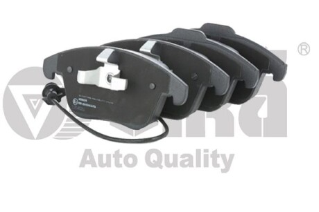 Колодки тормозные передние с датчиком износа Audi A4 (08-15) VIKA 66981691801