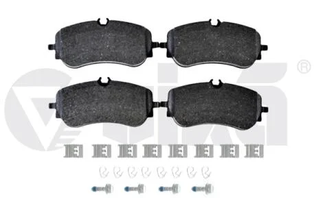 Колодки тормозные задние с устоновочным р/к VW Amarok (10-), Crafter (16-) VIKA 66981704601