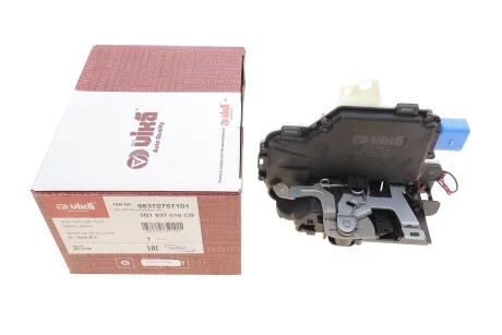 Замок двері передньої правої Skoda Fabia (00-08)/VW Polo (02-10),T5 (03-06) VIKA 98370757101