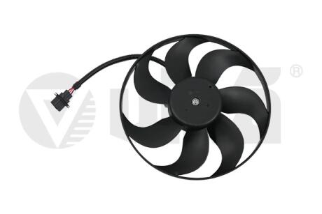 Вентилятор радиатора 250W Skoda Fabia (00-04,05-10),Roomster (06-10)/VW Polo (00-10)/Seat Iibiza (02-05,06-10) VIKA 99590017601