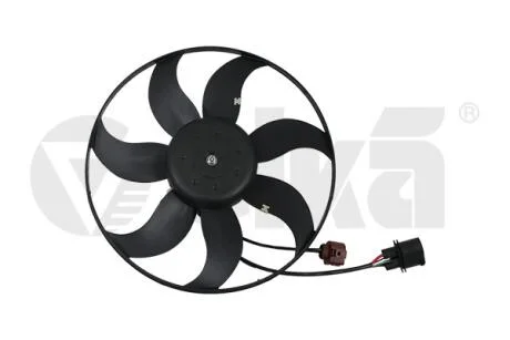 Вентилятор радіатора 220W Skoda Fabia (11-15), Octavia (04-13)/VW Caddy (04-16), Golf (04-16), Jetta (06-15), Passat (06-15) VIKA 99590579501