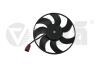 Вентилятор радіатора 150W Skoda Octavia (04-09,13-)/VW Caddy (04-), Golf (04-), Passat (06-11), Polo (10-)/Audi A3 (04-) VIKA 99590993501 (фото 1)