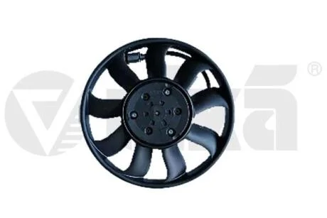 Вентилятор радіатора правий 600W VW Touareg (17-23)/Audi A6, A7, A8, Q7, Q8 (15-) 390мм VIKA 99591828401