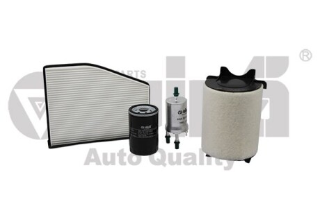 Комплект фильтров 4 шт. Audi A4, A6/VW Golf, Passat (91-03) 1.6,1.8,2.0 бенз. VIKA K11783401