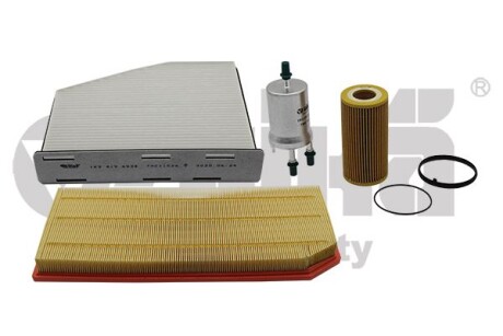 Комплект фильтров 4 шт. VW Golf (04-09),Jetta (06-11)/Audi A3 (04-13),TT (07-)/Skoda Octavia (04-13) 2.0,2.5 бенз. VIKA K11784801