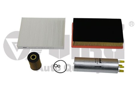 Комплект фильтров (4 шт) VW T5 (10-19),Amarok(10-),Crafter (11-16),Golf (05-13),Passat (08-14) 1.6D, 2.0D VIKA K11785201