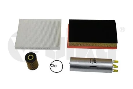 Комплект фильтров (4 шт) VW T5 (10-19),Amarok(10-),Crafter (11-16),Golf (05-13),Passat (08-14) 1.6D, 2.0D VIKA K11785201