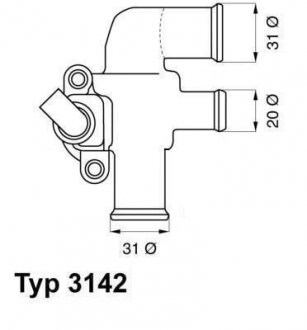 Термостат WAHLER 3142.90D (фото 1)