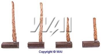 Щітка стартера WAI PSX166-167
