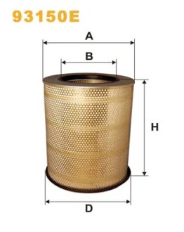 ФІЛЬТР ПОВІТРЯ WIX FILTERS 93150E