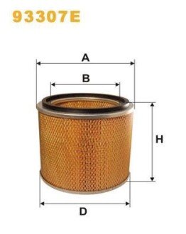 Фільтр повітряний WIX FILTERS 93307E