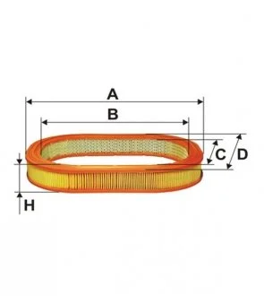 Фільтр пов. FORD Scorpio (WIX-Filtron) /AE208 WIX FILTERS WA6001