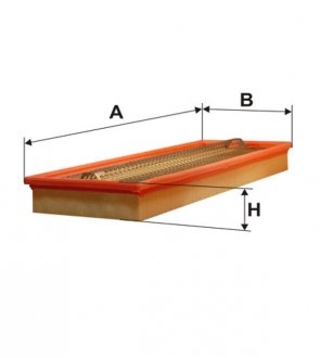 Фільтр повітряний MB W124 (вир-во WIX-Filtron UA) AP012/ WIX FILTERS WA6175