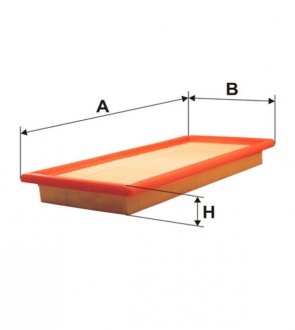 Фільтр повітряний FIAT (вир-во UA) AP039/ WIX FILTERS WA6201 (фото 1)