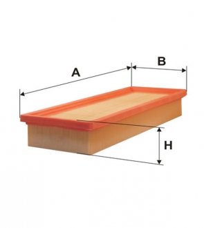 Фільтр повітряний FIAT (вир-во WIX-Filtron) /AP043 WIX FILTERS WA6205