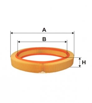 Фільтр повітряний MB W123 (вир-во) AR033/ WIX FILTERS WA6377 (фото 1)