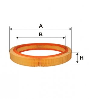 Фільтр повітряний MB W201 (вир-во Wix-Filtron) AR036/ WIX FILTERS WA6378