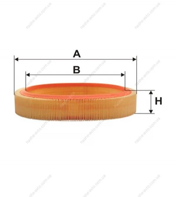 Фільтр повітряний OPEL (вир-во Wix-Filtron) AR216/ WIX FILTERS WA6398 (фото 1)