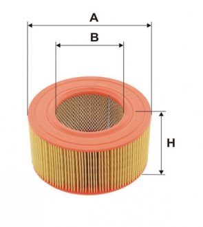 Фільтр повітряний (вир-во WIX-Filtron) /AR266 WIX FILTERS WA6446