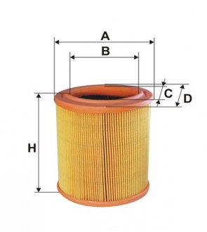 Фільтр повітряний CITROEN, PEUGEOT (WIX-Filtron) /AE311/1 WIX FILTERS WA6524