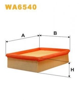 Фільтр повітря WIX FILTERS WA6540