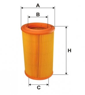 Фільтр повітряний PEUGEOT (вир-во) /AR314/1 WIX FILTERS WA6565 (фото 1)