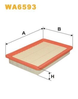 Фільтр повітряний WIX FILTERS WA6593