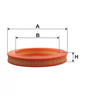 Фільтр повітряний MB W201 (WIX-Filtron) /AR204/1 WIX FILTERS WA6596 (фото 1)