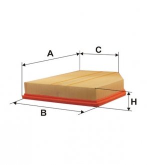 Фільтр пов. (вир-во WIX-Filtron) /AP032/4 WIX FILTERS WA9492