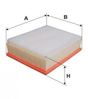 Фільтр повітряний (Wix-Filtron) WIX FILTERS WA9555