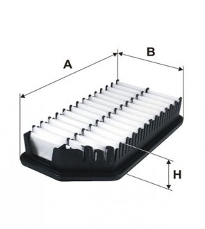 Фільтр повітряний (вир-во) WIX FILTERS WA9762 (фото 1)