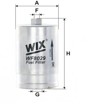 Фільтр топл. PEUGEOT, VOLVO (вир-во) /PP827 WIX FILTERS WF8029 (фото 1)