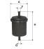 Фільтр топл. (WIX-Filtron) /PP830 WIX FILTERS WF8032 (фото 1)