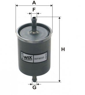 Фільтр топл. BMW, OPEL, SKODA (вир-во) /PP831 WIX FILTERS WF8033 (фото 1)