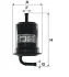 Фільтр топл. (вир-во WIX-Filtron) /PP887 WIX FILTERS WF8085 (фото 1)