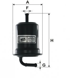 Фільтр топл. (вир-во WIX-Filtron) /PP887 WIX FILTERS WF8085