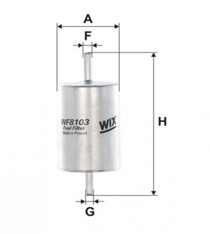 Фільтр топл. (WIX-Filtron) PP907/ WIX FILTERS WF8103