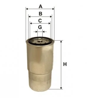 Фільтр паливний (вир-во Wix-Filtron) WIX FILTERS WF8305