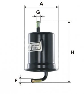 Фільтр топл. (WIX-Filtron) /PM912/4 WIX FILTERS WF8422