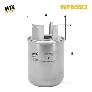 Фільтр палива WIX FILTERS WF8593