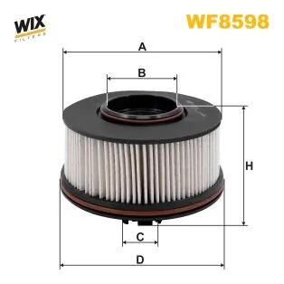 Фільтр палива WIX FILTERS WF8598
