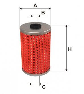 Фільтр масляний MB W123 (вир-во) /OM510 WIX FILTERS WL7024 (фото 1)