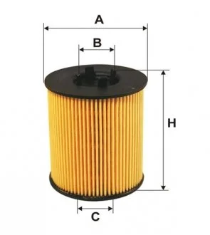 Фільтр масляний OPEL Astra (вир-во WIX-Filtron) /OE648/2 WIX FILTERS WL7241