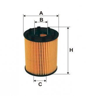 Фільтр масляний FIAT (вир-во WIX-Filtron) /OE670 WIX FILTERS WL7408