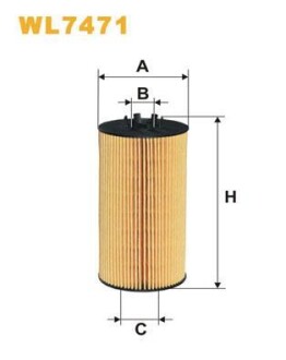 ФІЛЬТР ОЛИВИ WIX FILTERS WL7471